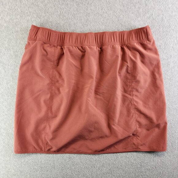Patagonia Skort Womens L Pink Fleetwith Faux Wrap Commuting Work Travel Golf - Picture 5 of 13